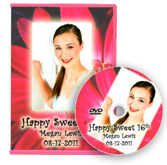 Sweet 16 Slideshow DVD